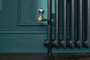 Princess style steam radiator made to measure for one-pipe steam