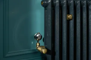 Princess style steam radiator made to measure for one-pipe steam