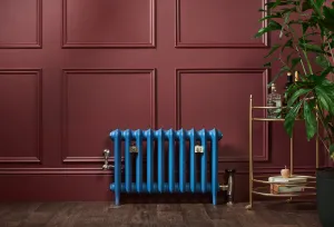 Princess style steam radiator made to measure for one-pipe steam