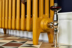 Thermostatic radiator valve TRV for cast iron radiators
