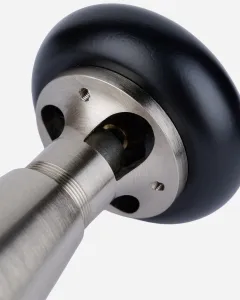 Product photograph of a Windsor Angled 1/2" Threaded TRV - Satin Nickel by Castrads