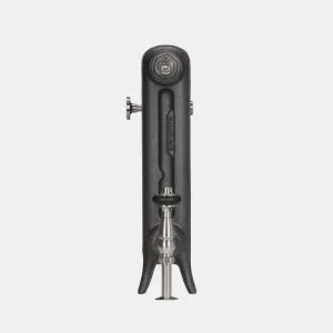 Emmeline I 465mm in Black Iron with Windsor Angled TRV - side view