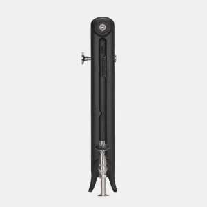 Emmeline I 665mm in Matt Black with Windsor Angled TRV - side view