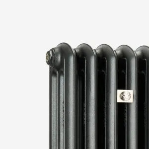Emmeline III 870mm in Black Iron - shoulder detail view