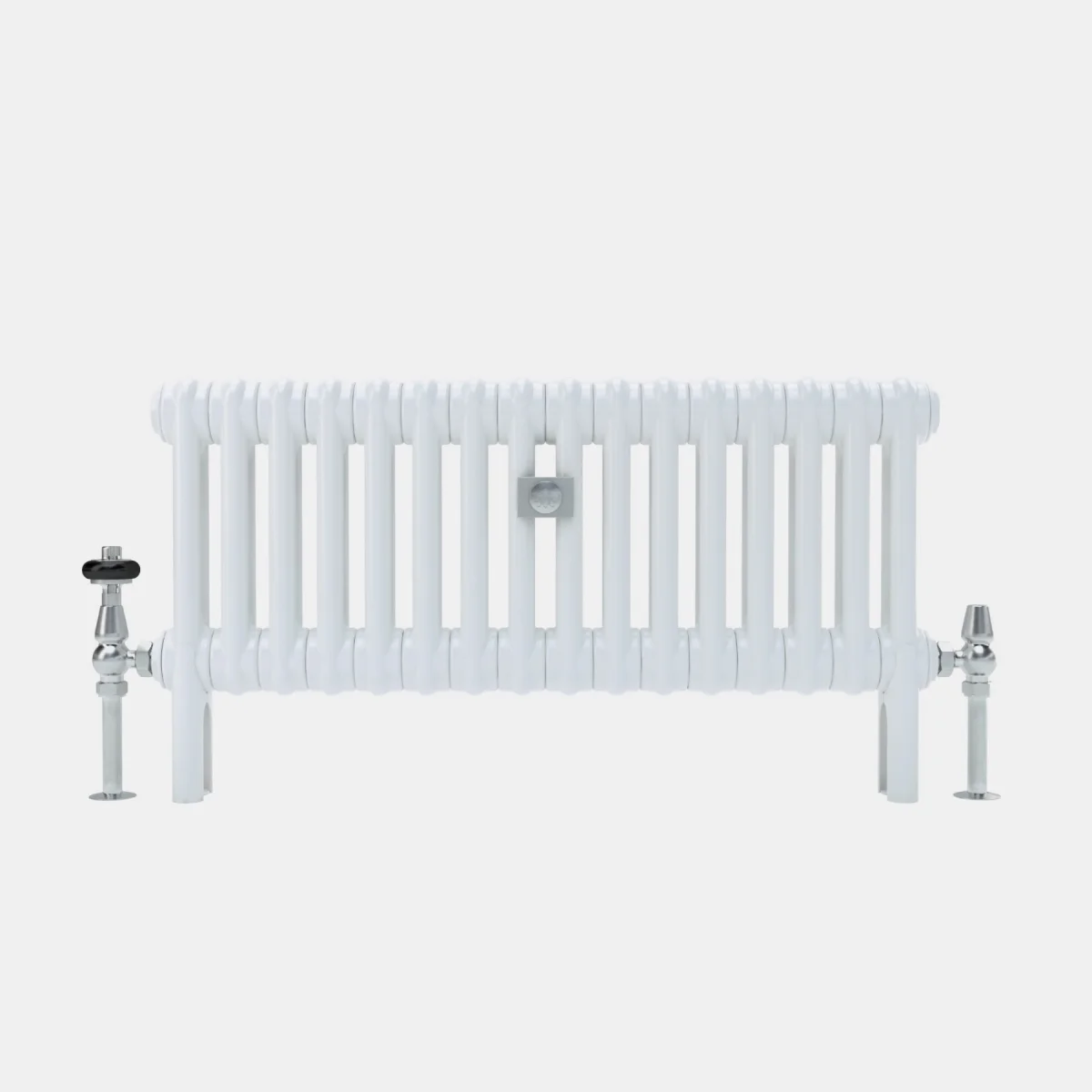 Florence 2 column 300mm curved steel column radiator
