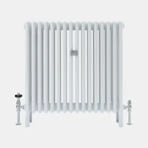 Florence 4 column 685mm curved steel column radiator