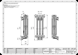 Mercury 3 Column 560mm