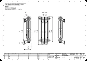 Mercury 3 Column 560mm