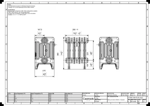 Mercury 6 Column 360mm