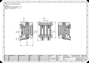 Mercury 6 Column 360mm
