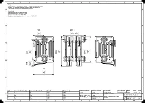 Mercury 6 Column 360mm