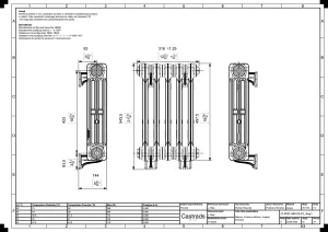 Mercury 3 Column 560mm