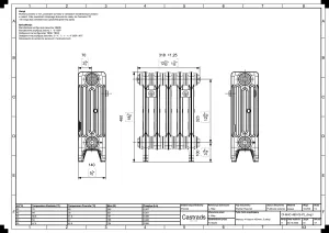Mercury 4 Column 460mm
