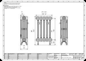 Mercury 4 Column 560mm