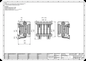 Mercury 6 Column 360mm