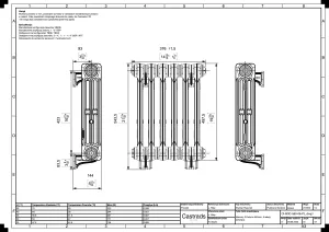 Mercury 3 Column 560mm