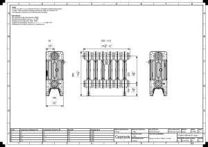 Mercury 4 Column 360mm