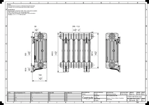 Mercury 4 Column 460mm
