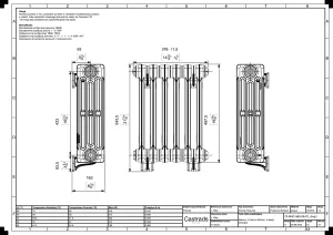 Mercury 4 Column 560mm