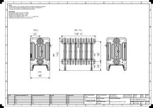 Mercury 6 Column 360mm