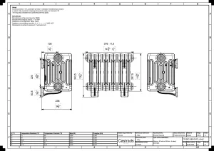 Mercury 6 Column 360mm