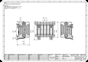 Mercury 6 Column 360mm