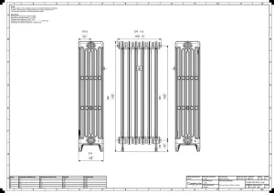 Mercury 6 Column 960mm