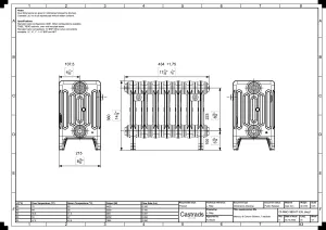 Mercury 6 Column 360mm