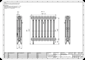 Mercury 3 Column 560mm