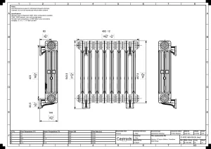 Mercury 3 Column 560mm