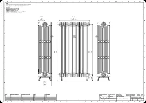 Mercury 6 Column 960mm