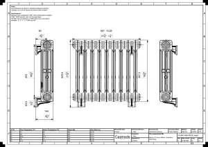 Mercury 3 Column 560mm