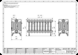 Mercury 6 Column 360mm