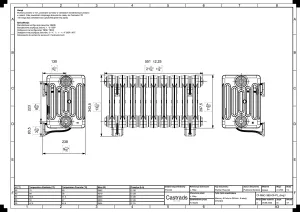 Mercury 6 Column 360mm