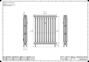 Mercury 3 Column 860mm