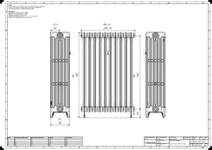 Mercury 6 Column 960mm