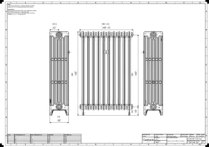 Mercury 6 Column 960mm