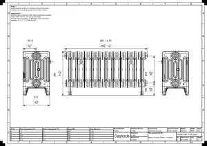 Mercury 6 Column 360mm