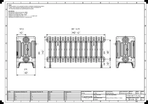 Mercury 6 Column 360mm
