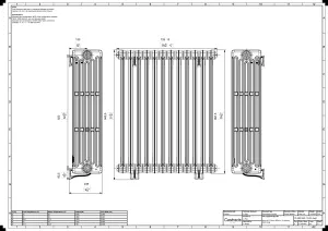 Mercury 6 Column 960mm