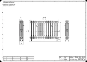 Mercury 3 Column 560mm