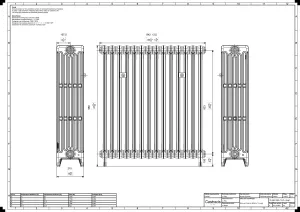 Mercury 6 Column 960mm