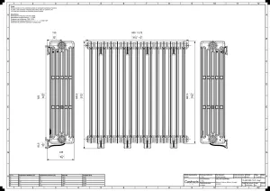 Mercury 6 Column 960mm