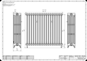 Mercury 6 Column 960mm