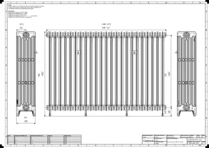 Mercury 6 Column 960mm