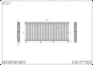 Mercury 3 Column 760mm