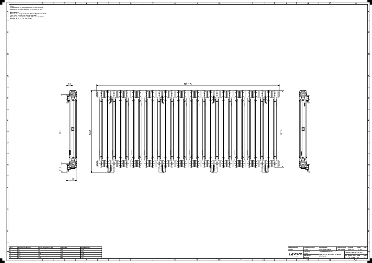 Mercury 2 Column 760mm