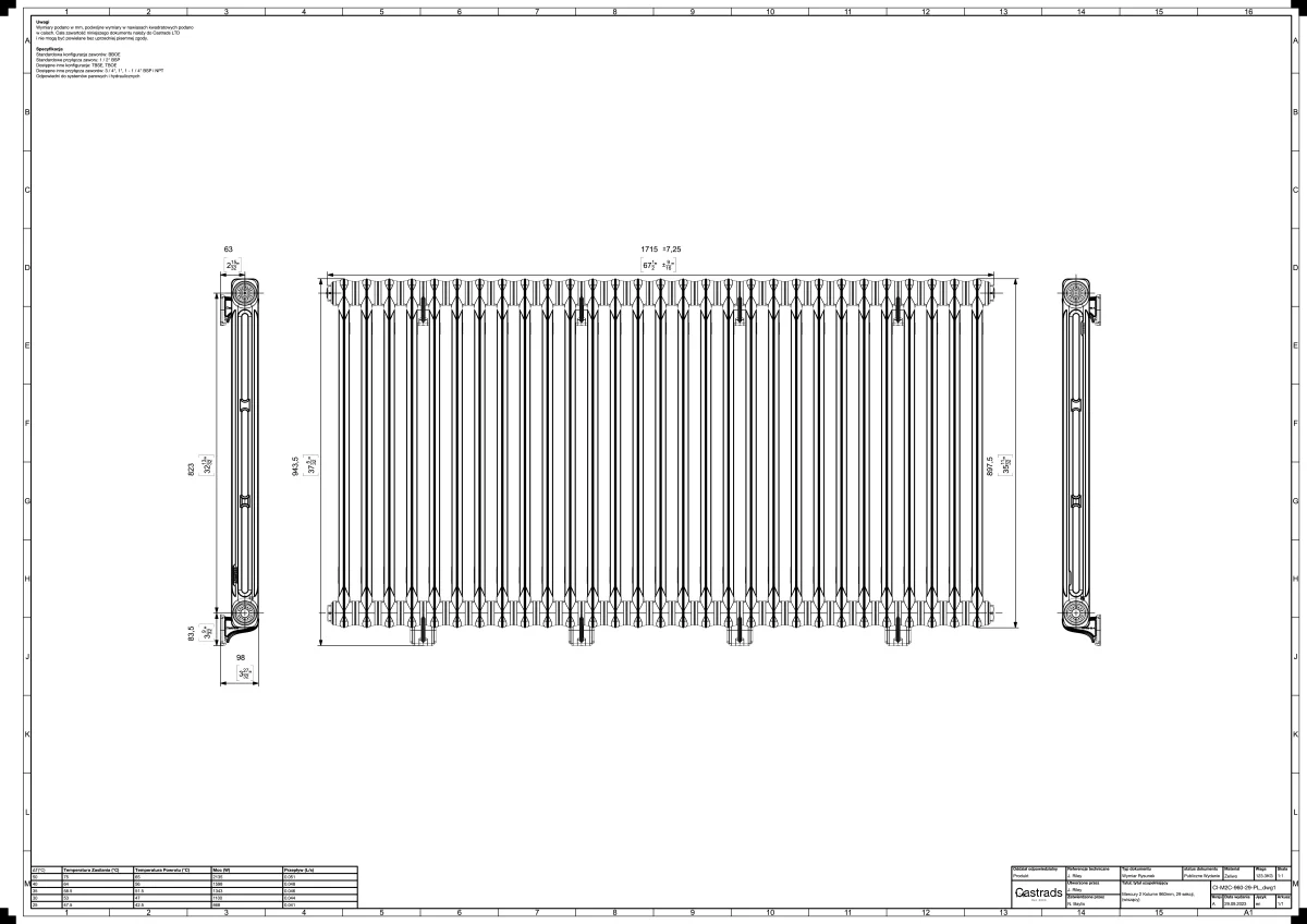 Mercury 2 Column 960mm
