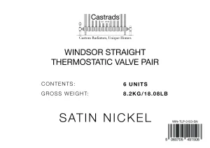 Packaging for Windsor radiator valve