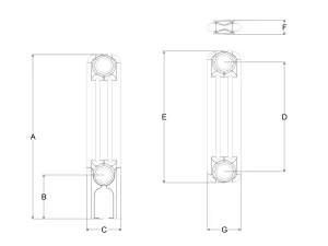Technical drawing: Florence 3 Column 400mm steel column radiator